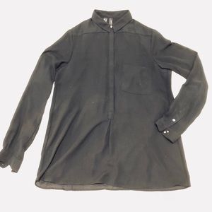 Black Long Sleeved Blouse